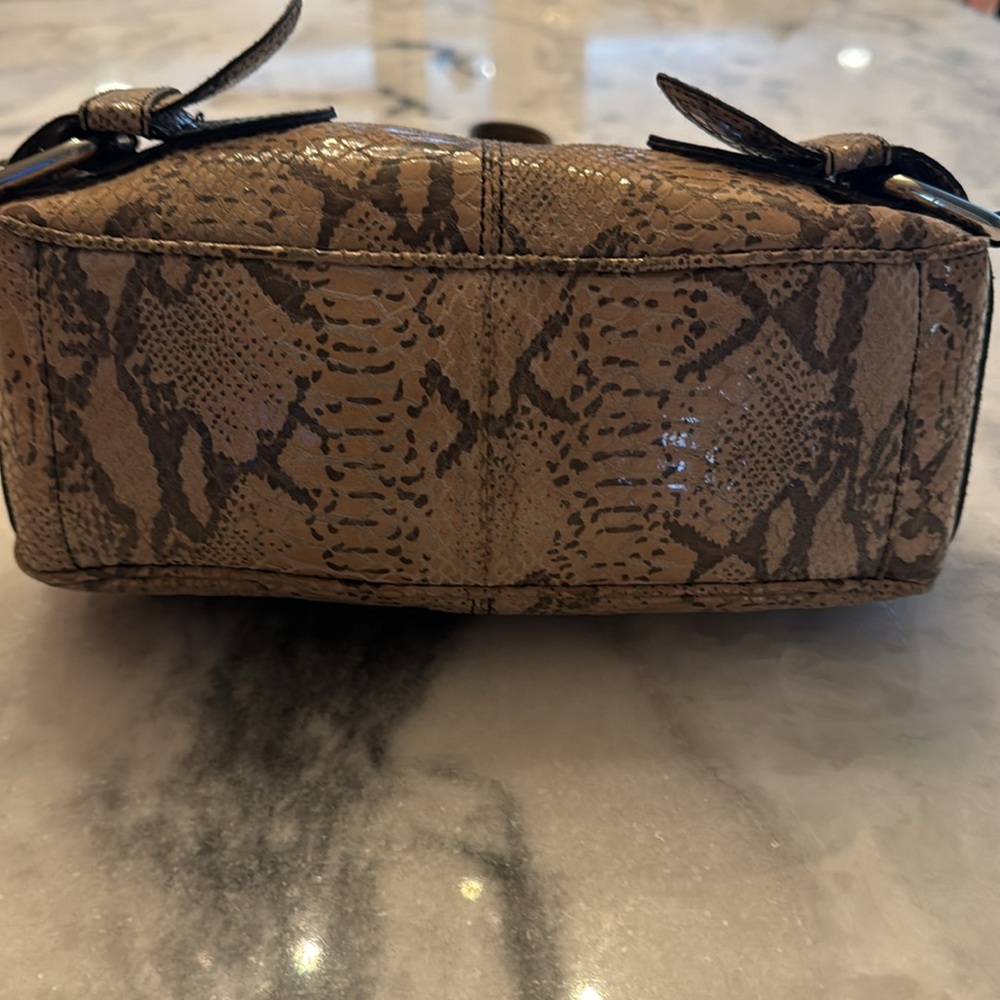 Franco Sarto Python Shoulder Bag - image 6